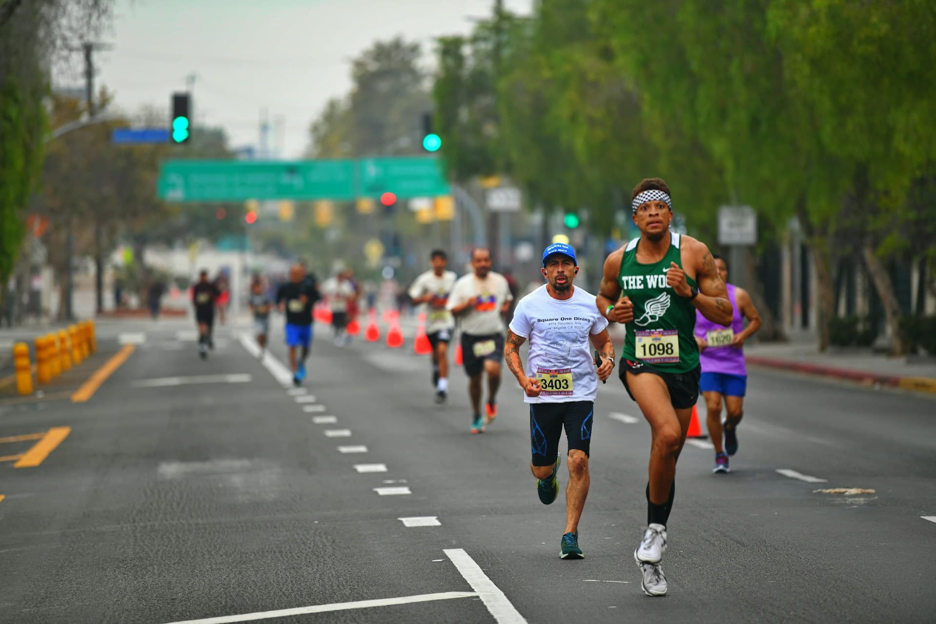 Running in Los Angeles